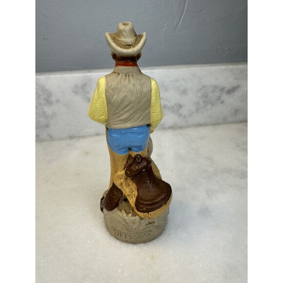 Vintage Coty Stetson Cowboy Air Freshener Ceramic Figure - Picture 2 of 8